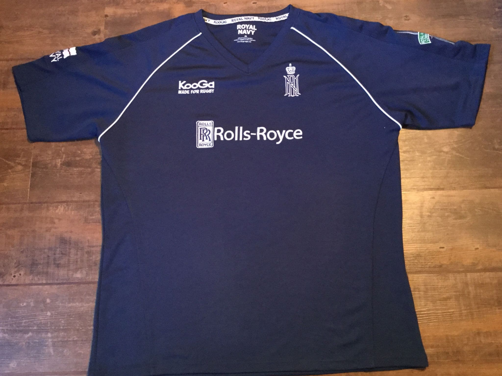 Classic Rugby Shirts Royal Navy 2010 Old Vintage Jersey