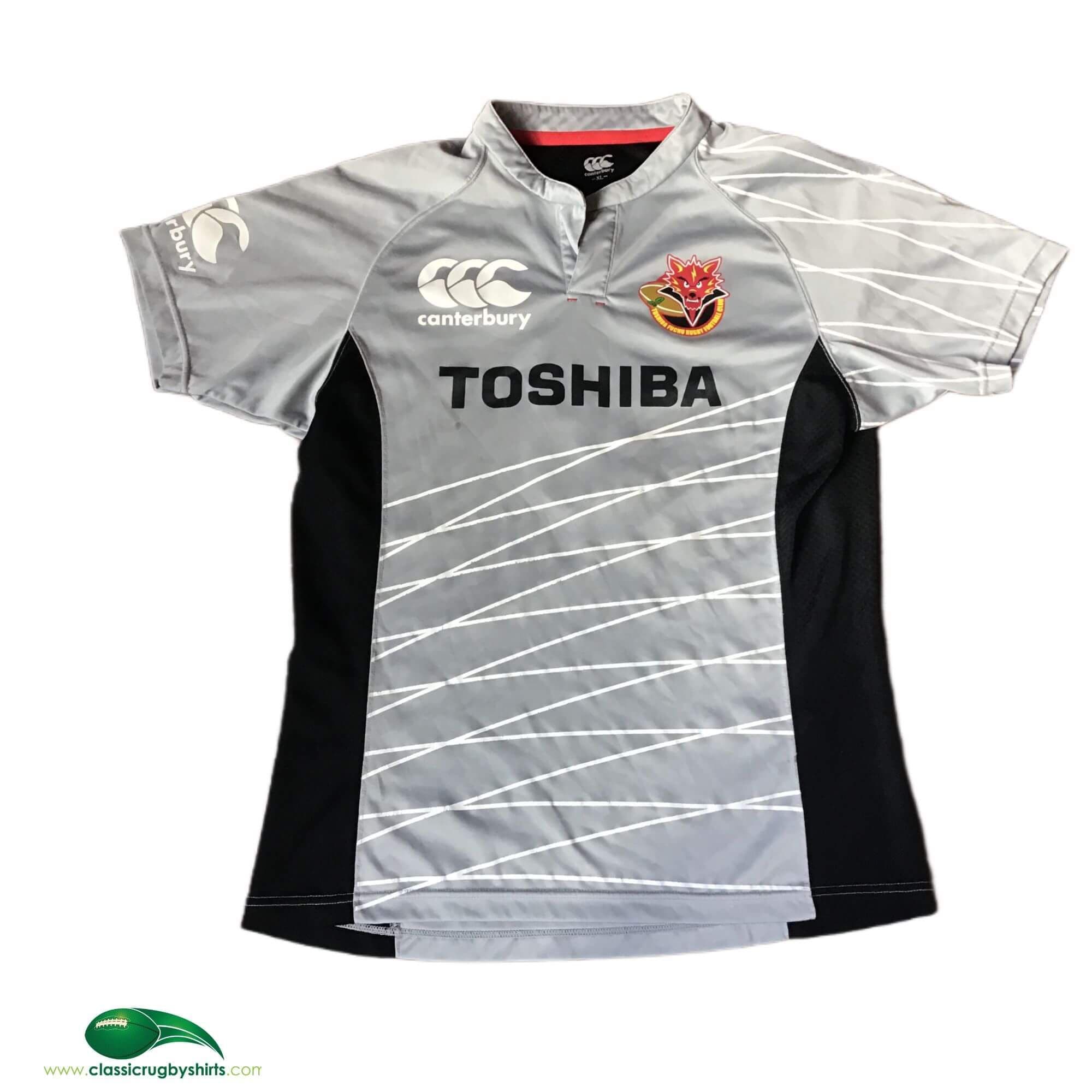 Canterbury TOSHIBA BRAVE⭐︎LUPUS TOKYO 3L Classic Rugby Shirts