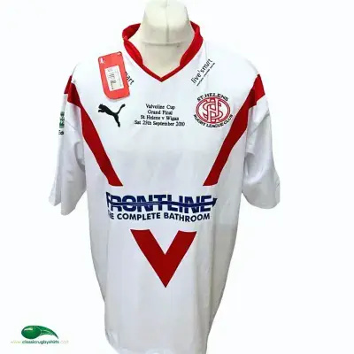 2010 St Helens BNWT Rugby League Valvoline Cup Final Shirt Large