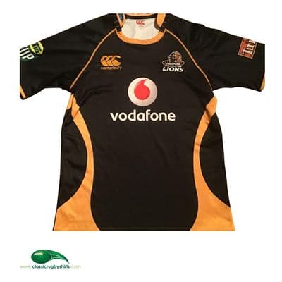 2010 Wellington Lions Rugby Union Shirt Large