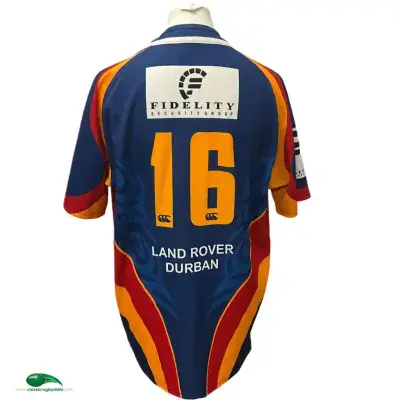 2010s Hillcrest Villagers Players no 18 Rugby Union Shirt 3XL
