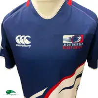 2010s Liechtenstein Rugby Shirt | Old Official Canterbury Vintage Jersey