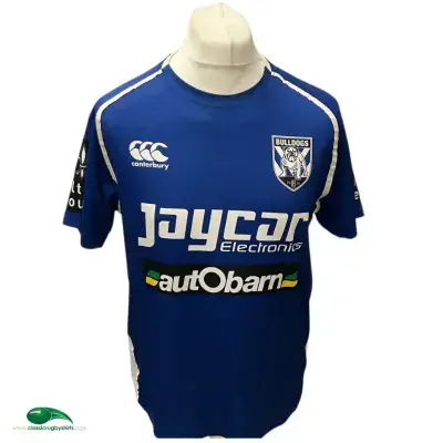 2011 2012 Canterbury Bankstown Bulldogs Rugby League Training Shirt Medium
