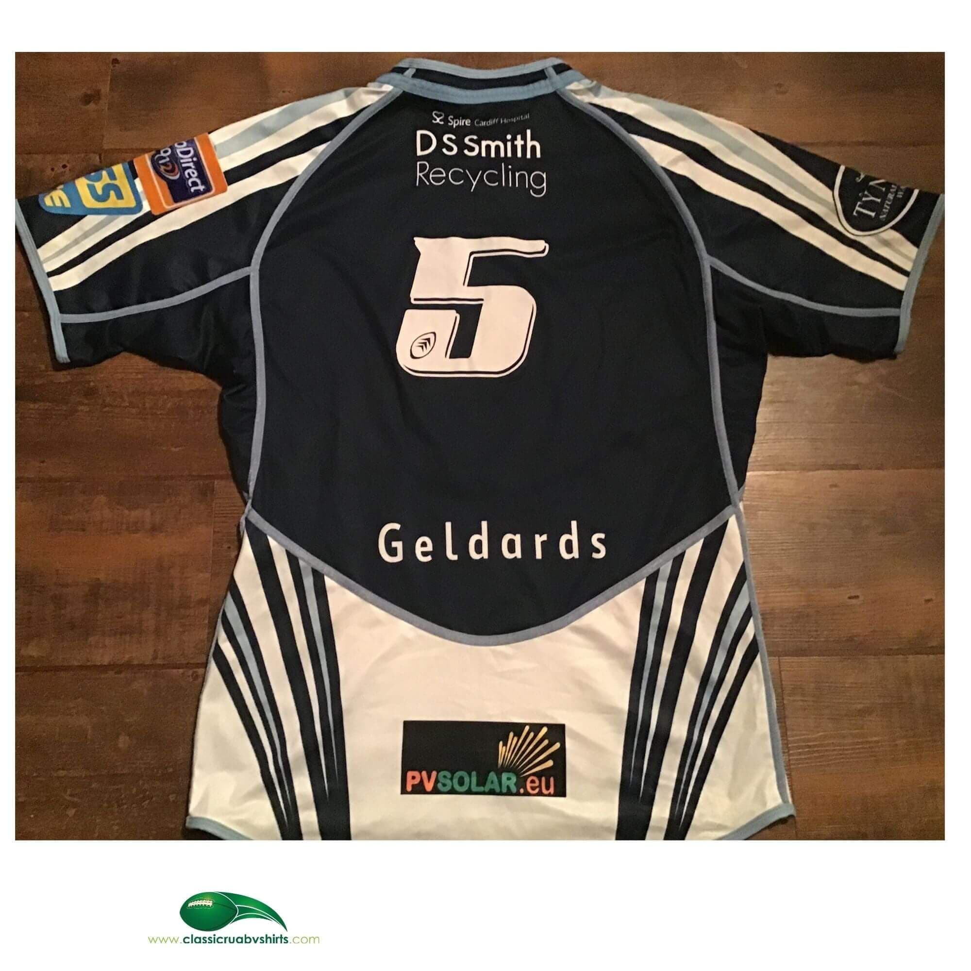 Classic Rugby Shirts | 2011 2012 Cardiff Blues Vintage Old Jerseys