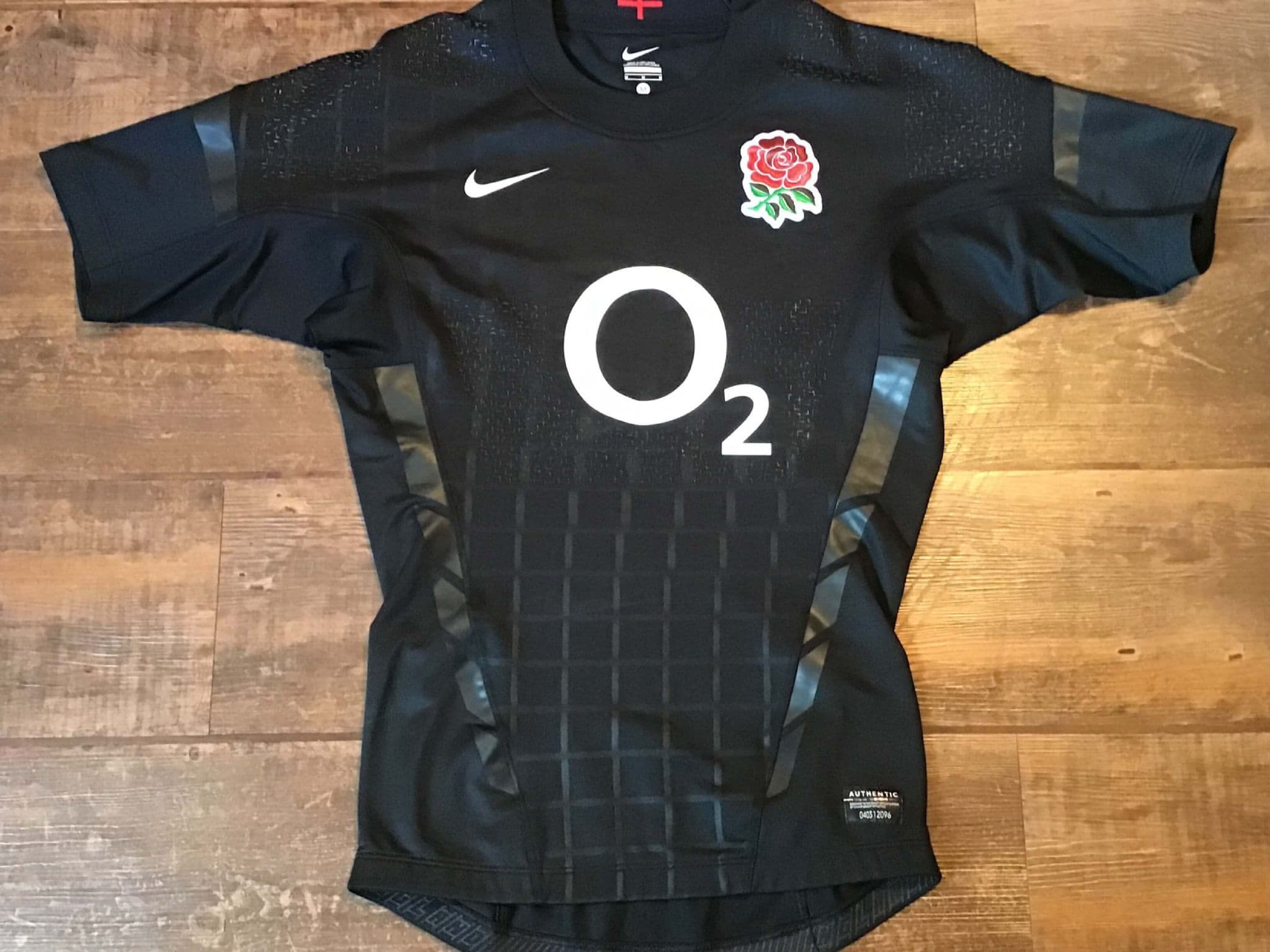 MAGLIA ENGLAND NO MATCH WORN INDOSSATA SHIRT JERSEY VINTAGE