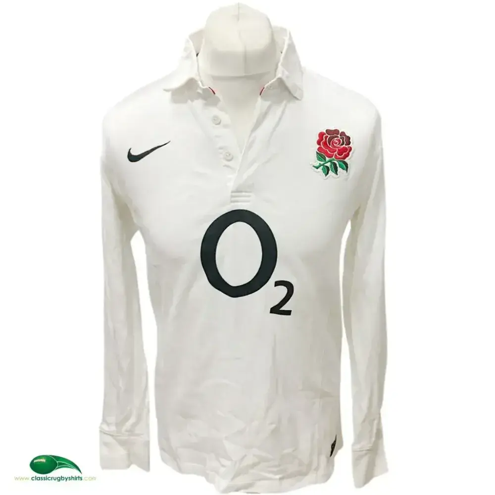 NIKE RUGBY WORLD CUP 2011 イングランド 長袖 シャツ 2011/12 England Rugby Shirt - Nike - Adults Medium