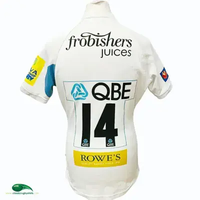 2011 2012 Exeter Chiefs No 14 Player Rugby Shirt Medium