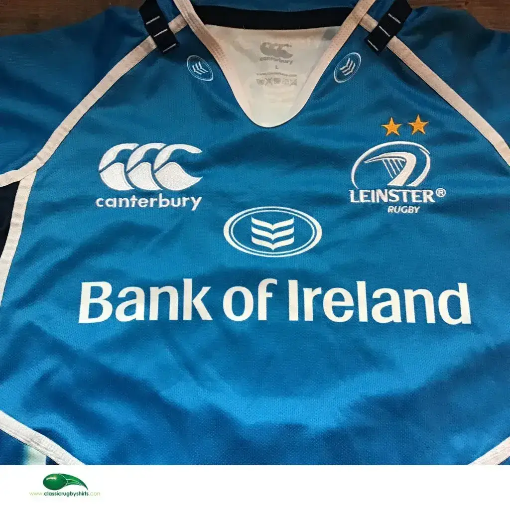 Maillot De Rugby Domicile Leinster 2011-2012 Canterbury Taille L - Occasion, état Sur Photo
