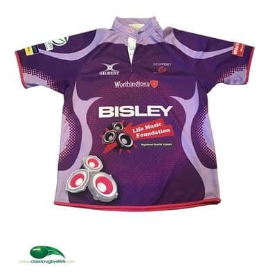 2011 2012 Newport & Gwent Dragons Rugby Union Charity Shirt XL