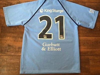 2011 2012 Otley No 21 Player Issue Rugby Shirt Medium