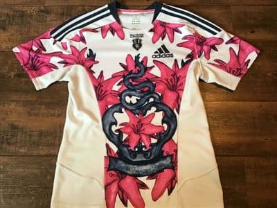 2011 2012 Stade Francais Rugby Union Shirt Medium