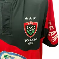 2011/12 Toulon Rugby Shirt | Old Official Burrda Sport Jersey - Vintage Classic Rugby Shirts