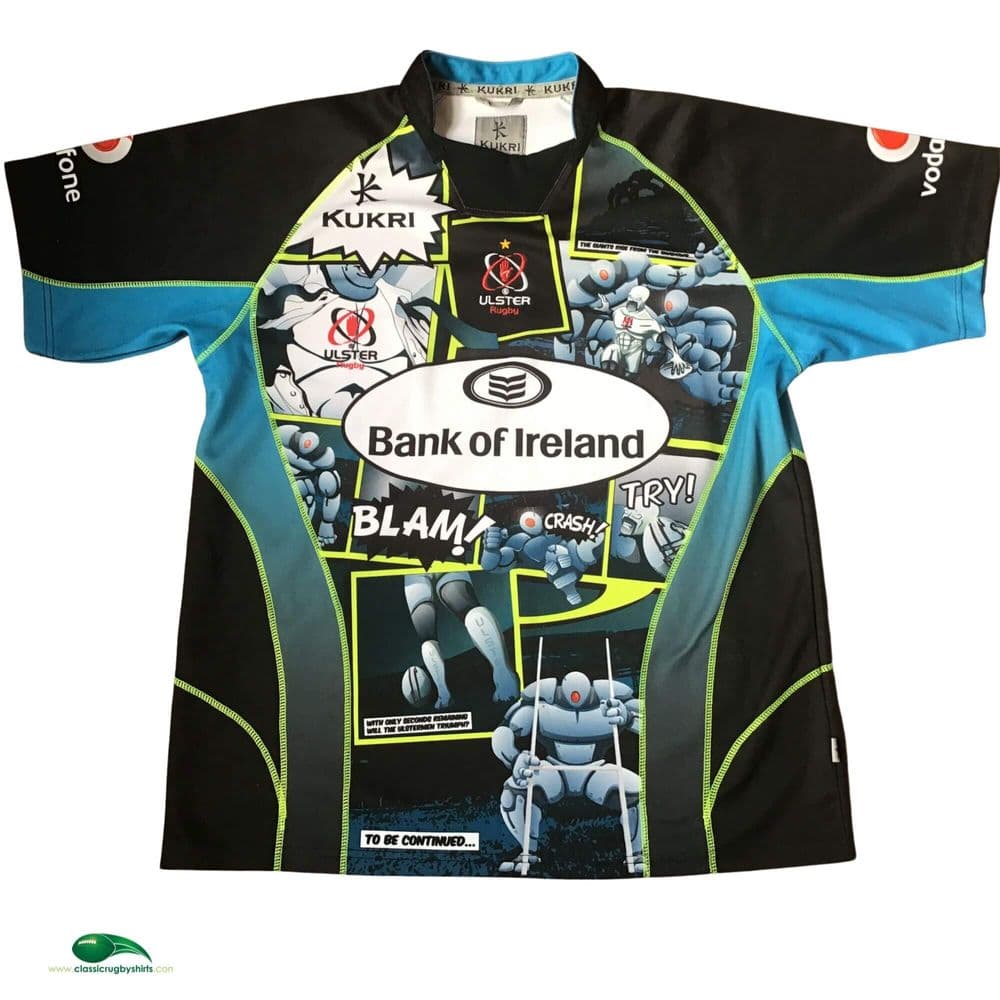World Rugby Shirts 2011 Ulster Vintage Old Jerseys