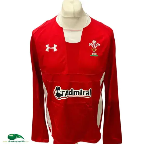 2011/12 Wales Rugby Shirt | Old Official Under Armour Jersey