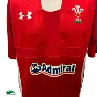 2011/12 Wales Rugby Shirt | old Official Under Armour Jersey
