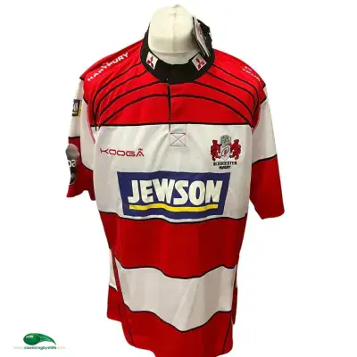 2011 2013 Gloucester BNWT Rugby Home Shirt 2XL