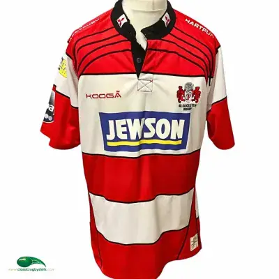 2011 2013 Gloucester Rugby Shirt 2XL