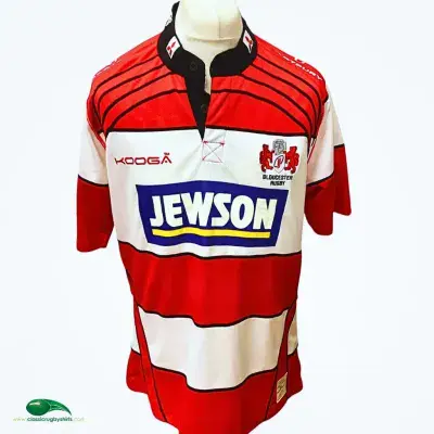 2011 2013 Gloucester Rugby Shirt Large
