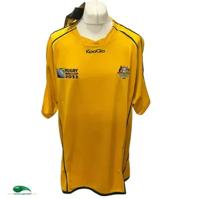 2011 Australia World Cup Rugby Union Shirt Adults 5XL Wallabies