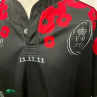Classic Rugby Shirts | 2011 British Army Rememberance Vintage Old Jerseys