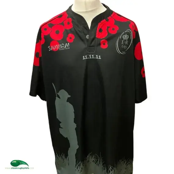 Classic Rugby Shirts | 2011 British Army Rememberance Vintage Old Jerseys