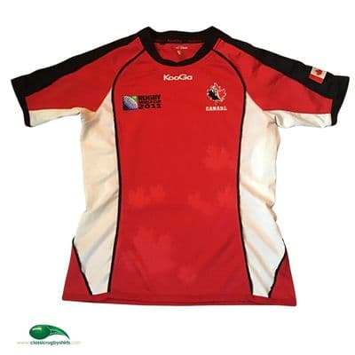 2011 Canada World Cup Rugby Union Shirt Medium