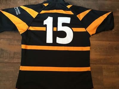 2011 Cornwall No 15 Rugby Union Shirt Large