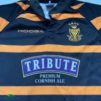 Old Rugby Shirts | 2011 Cornwall no 5 Vintage Retro Jerseys