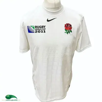 2011 England World Cup Pro Rugby ShirtMedium