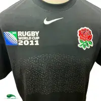 2011 England RWC Rugby Shirt | Old Official Nike Jersey