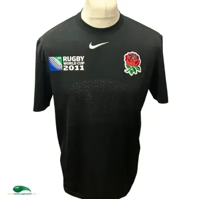 2011 England World Cup Rugby Away Shirt Medium