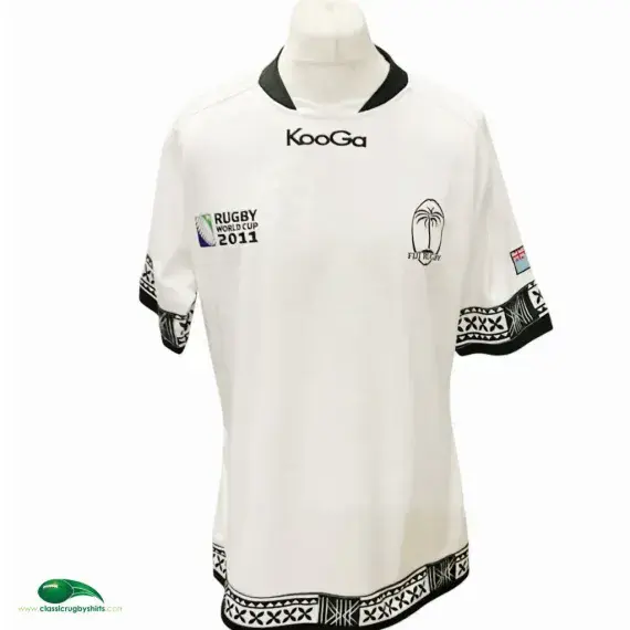 2011 Fiji RWC Rugby Shirt | Old Official Kooga Jersey