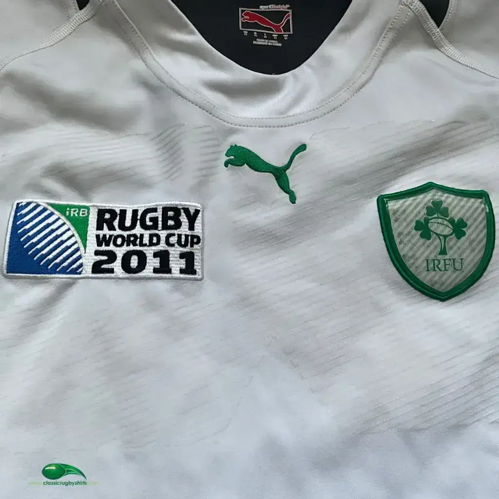 Maillot Officiel Puma équipe D'Irlande De Rugby Coupe Du Monde 2011 - Taille XXL Pour Homme