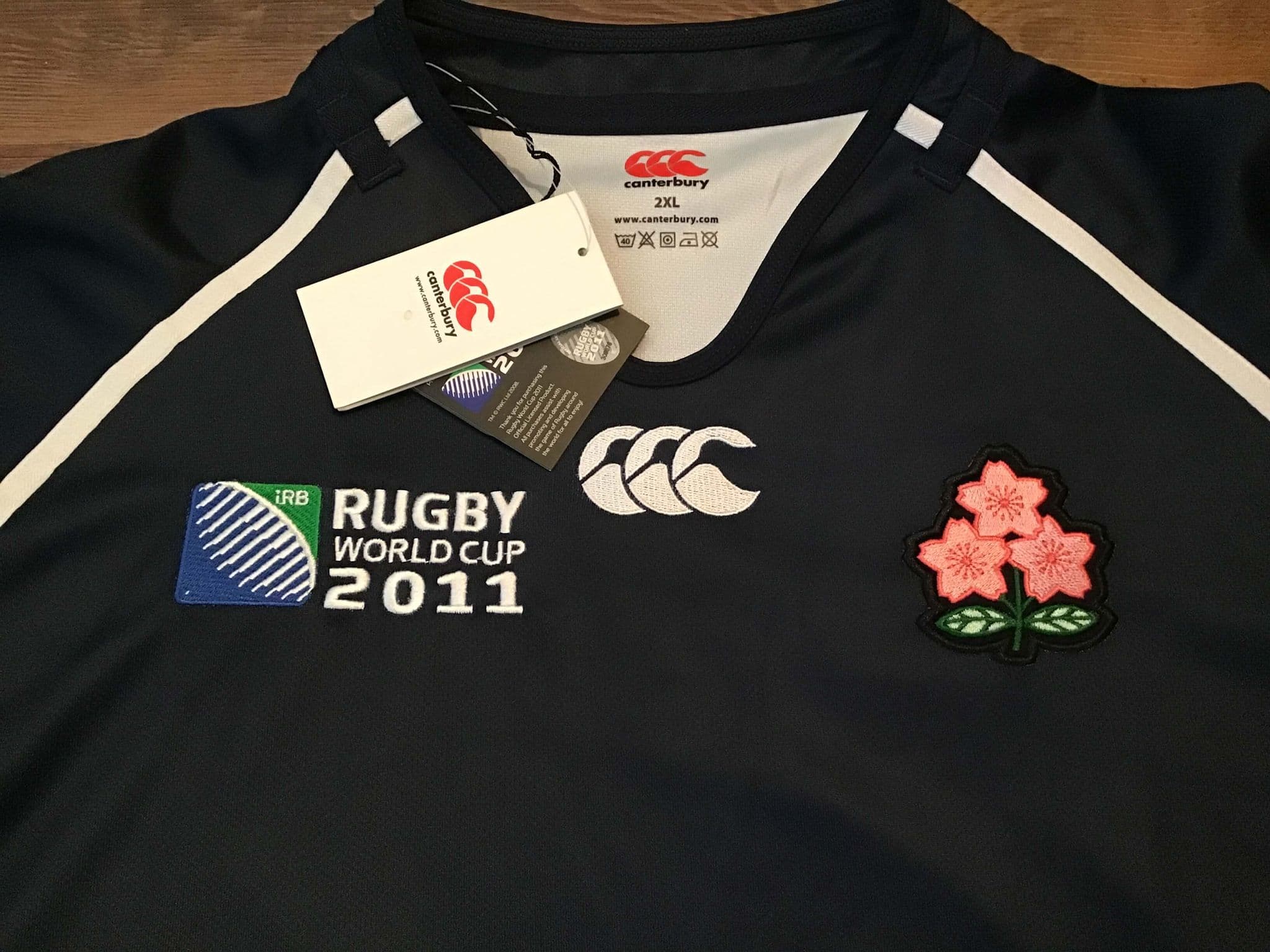【CANTERBURY】2011 RWC 日本代表 ラガーシャツ A-3388 CANTERBURY】2011 RWC 日本代表 ラガーシャツ A-3388