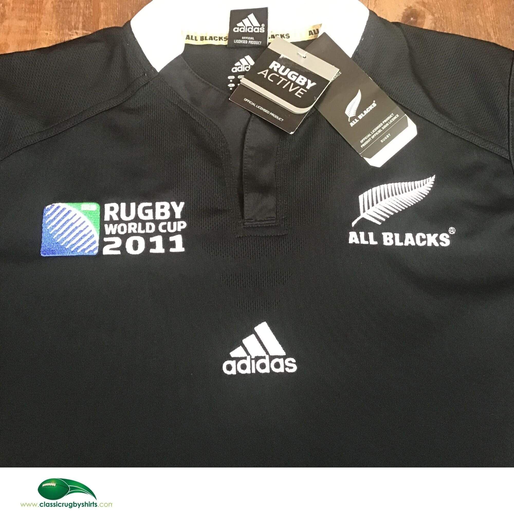 Maillot Rugby All Blacks Canterbury 2011 Coupe Du Monde - Taille L