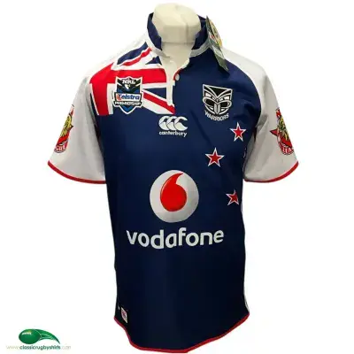 2011 New Zealand Warriors BNWT Rugby League Heritage Shirt XL