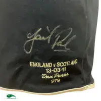 2011 Scotland Dan Parks Match Worn Vintage Rugby Shirt - Canterbury - Adults XL