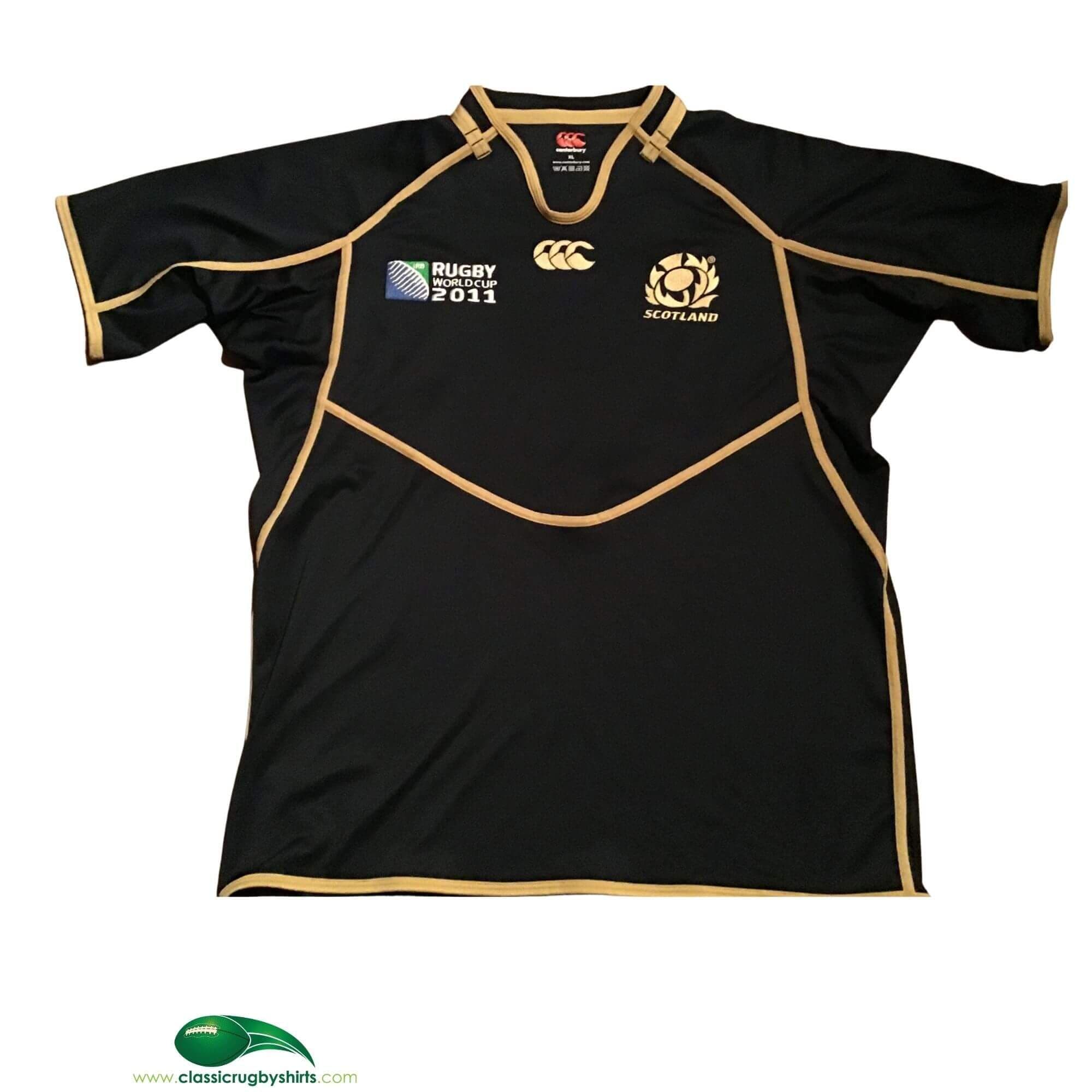 Classic Rugby Shirts | 2011 Scotland Vintage Old World Cup Jerseys