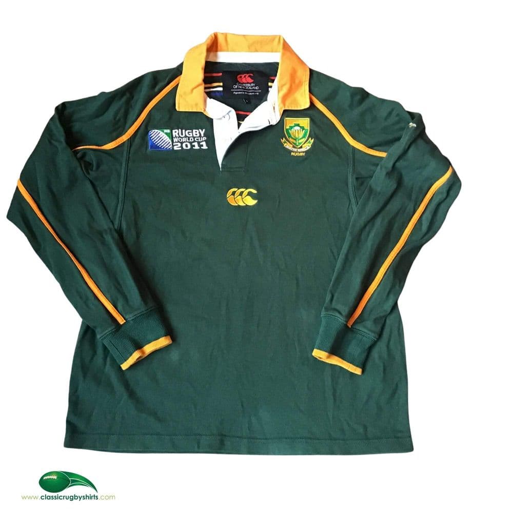 World Rugby Shirts | 2011 South Africa Vintage Old Jerseys