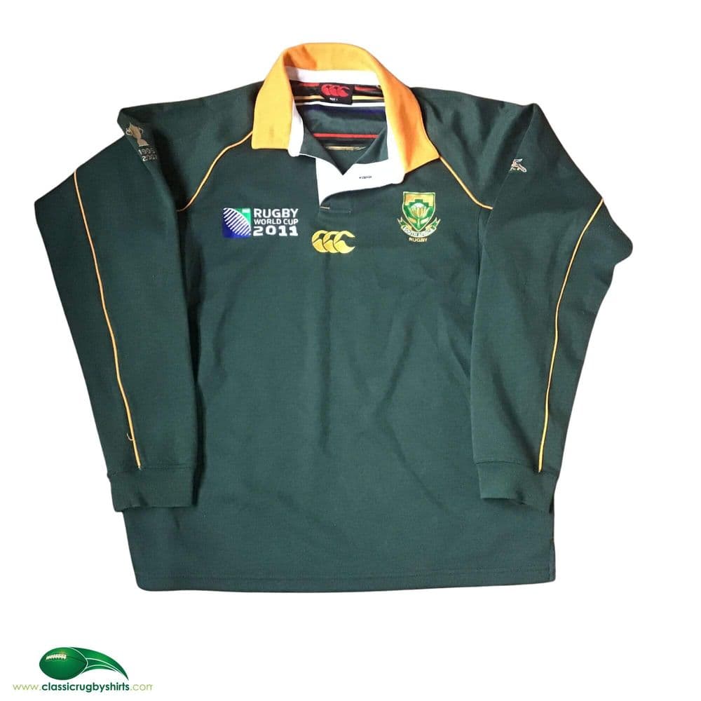 World Cup Rugby Shirts | 2011 South Africa RWC Vintage Old Jerseys