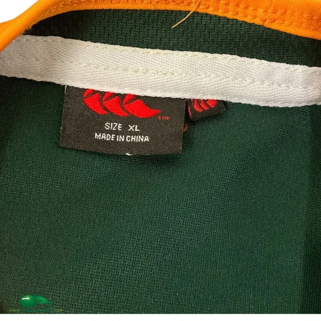 Maillot De Rugby Afrique Du Sud 2011 Canterbury - Coupe Du Monde - Taille M