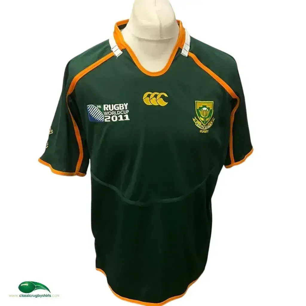 2011 South Africa RWC Rugby Shirt - Old Vintage Jerseys