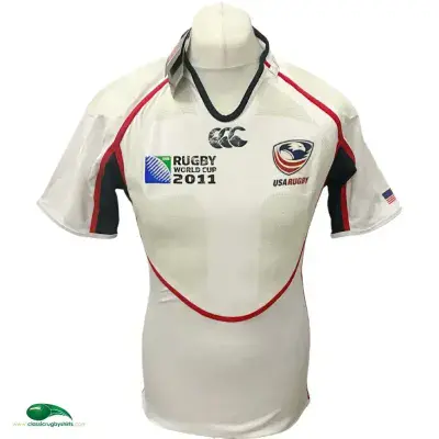 2011 USA BNWT World Cup Player Issue Rugby Union Away Shirt Large