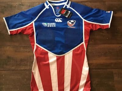 2011 USA BNWT World Cup Test Rugby Union Shirt Large