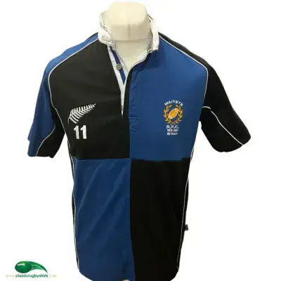 2011 Waitete 80 Years Rugby Union Shirt Small