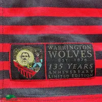 2011 Warrington Wolves Rugby Shirt | Old Official ISC Jersey