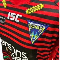 2011 Warrington Wolves Rugby Shirt | Old Official ISC Jersey