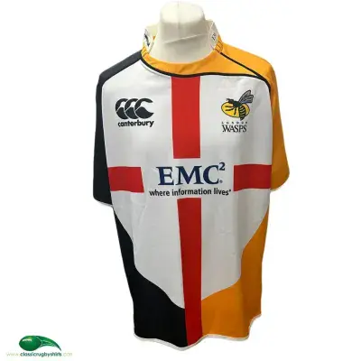 2011 Wasps St Georges Day Rugby Shirt 2XL