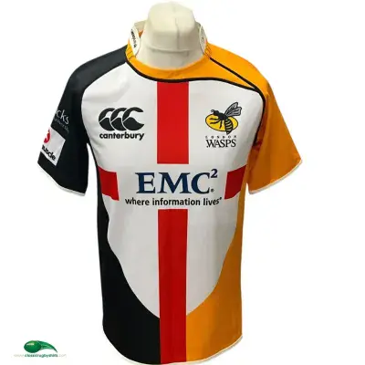 2011 Wasps St Georges Day Rugby Union Shirt Medium