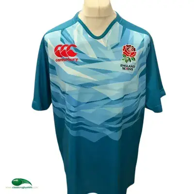 2012 2013 England 7's Sevens Rugby Alternate Shirt 2XL